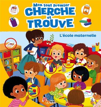 Couverture du livre « Cherche Et Trouve Ecole Mater. » de  aux éditions Lito