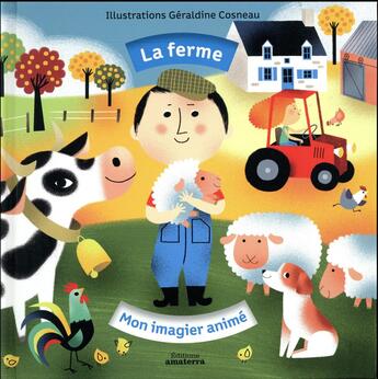 Couverture du livre « La ferme » de Eraldine Cosneau et Sylvie Misslin aux éditions Amaterra