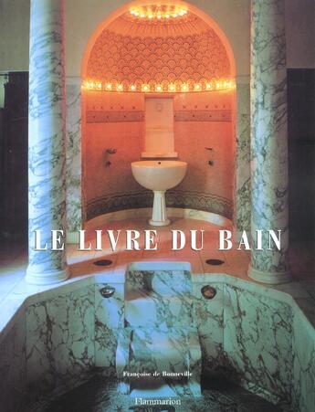 Couverture du livre « Le livre du bain broche » de Bonneville (De) Fran aux éditions Flammarion