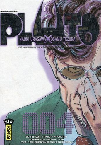 Couverture du livre « Pluto Tome 4 » de Naoki Urasawa et Osamu Tezuka aux éditions Kana