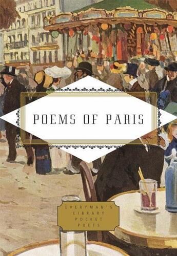 Couverture du livre « Poems of paris » de  aux éditions Random House Uk