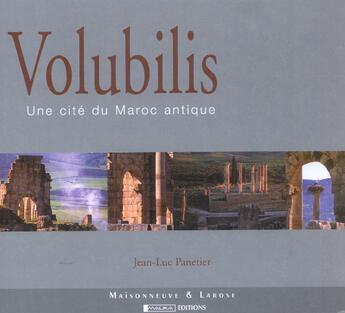 Couverture du livre « Volubilis » de Panetier J L aux éditions Maisonneuve Larose