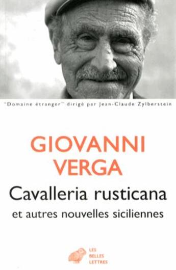 Couverture du livre « Cavalleria rusticana et autres nouvelles » de Giovanni Verga aux éditions Belles Lettres