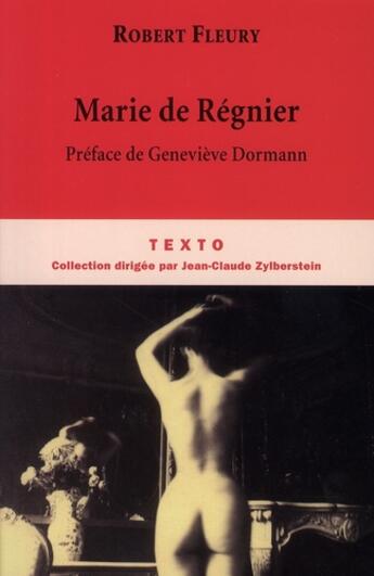 Couverture du livre « Marie de Régnier » de Robert Fleury aux éditions Tallandier