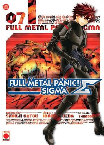 Couverture du livre « Full metal panic sigma Tome 7 » de Gatou-S+Ueda-H aux éditions Panini