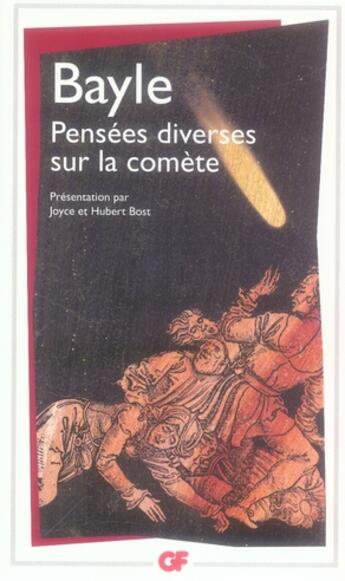 Couverture du livre « Pensées diverses sur la comète » de Pierre Bayle aux éditions Flammarion