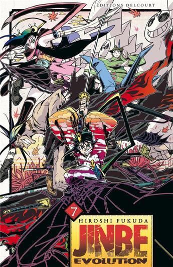 Couverture du livre « Jinbe évolution Tome 7 » de Hiroshi Fukuda aux éditions Delcourt