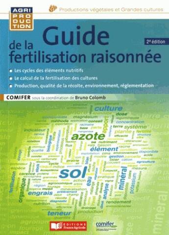 Couverture du livre « Guide de la fertilisation raisonnée (2e édition) » de  aux éditions France Agricole