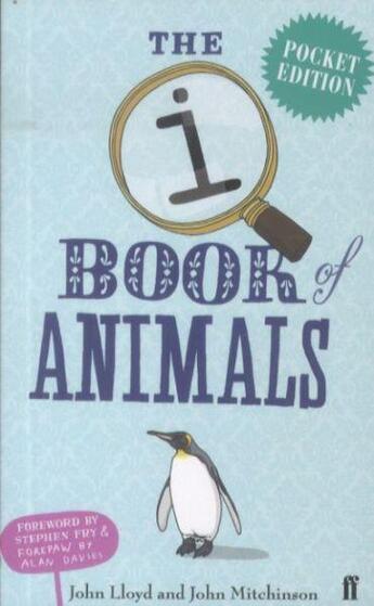 Couverture du livre « The QI Pocket Book of Animals » de John Mitchinson et John Lloyd aux éditions Faber Et Faber