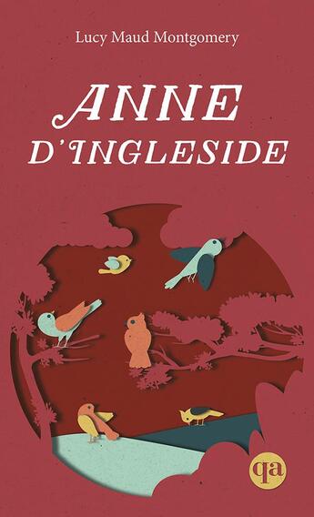 Couverture du livre « Anne d'Ingleside » de Lucy Maud Montgomery aux éditions Quebec Amerique