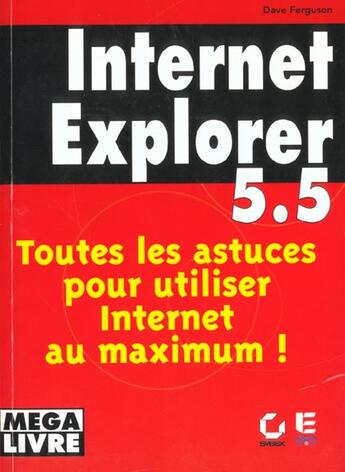 Couverture du livre « Internet explorer 5.5 » de Lilen Henri aux éditions Eska