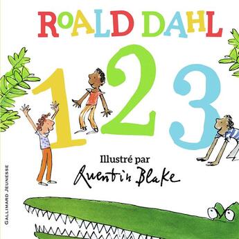 Couverture du livre « 1, 2, 3 » de Quentin Blake et Roald Dahl aux éditions Gallimard-jeunesse