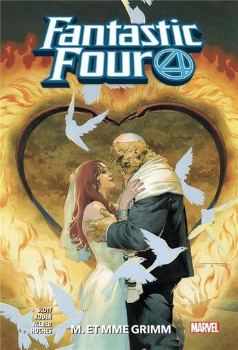 Couverture du livre « Fantastic Four t.2 : M. et MMe grimm » de Dan Slott et Adam Hughes et Aaron Kuder et Gail Simone aux éditions Panini