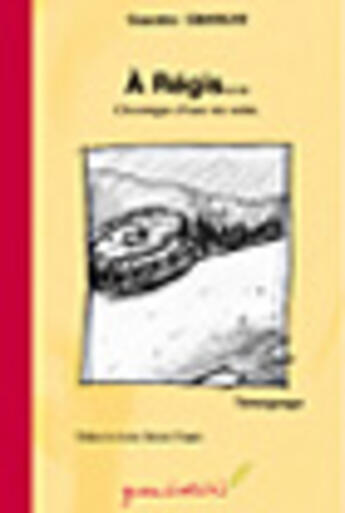 Couverture du livre « À Régis » de Genevieve Chavigny aux éditions Sekoya