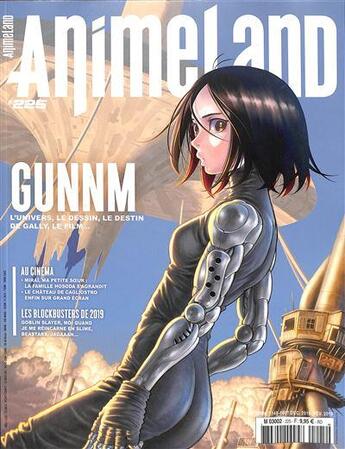 Couverture du livre « ANIMELAND Tome 225 » de Animeland aux éditions Am Media Network