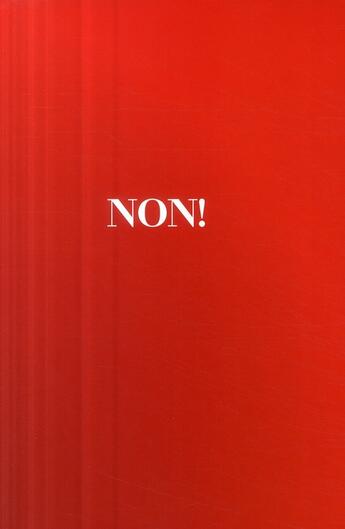 Couverture du livre « Non ! » de  aux éditions Cercle D'art
