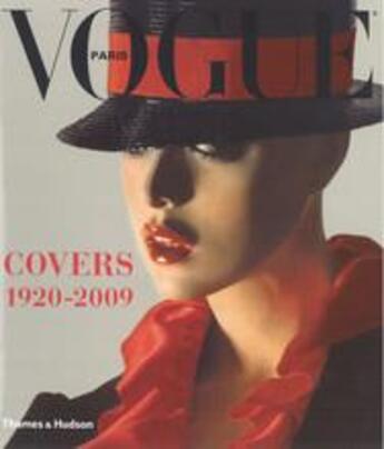 Couverture du livre « Paris vogue - covers 1920-2009 » de Sonia Rachline aux éditions Thames & Hudson