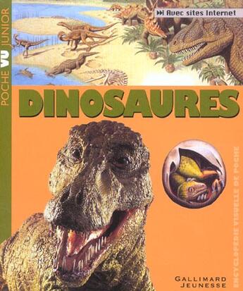 Couverture du livre « Dinosaures » de Neil Clark et William Lindsay aux éditions Gallimard-jeunesse