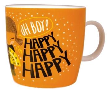 Couverture du livre « Mug happy happy happy (lot de 6) » de  aux éditions Dg-exodif
