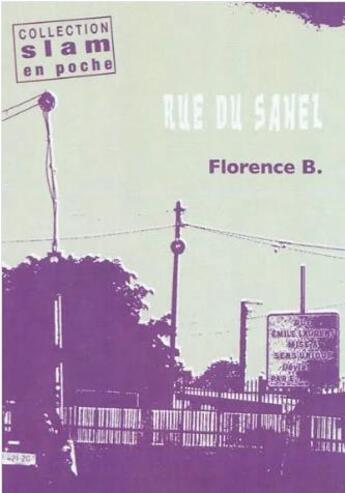 Couverture du livre « Rue du Sahel » de Florence B. aux éditions Xerographes