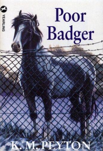 Couverture du livre « Poor Badger » de Peyton K M aux éditions Rhcb Digital