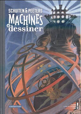 Couverture du livre « Machines à dessiner » de Peeters et Schuiten aux éditions Casterman