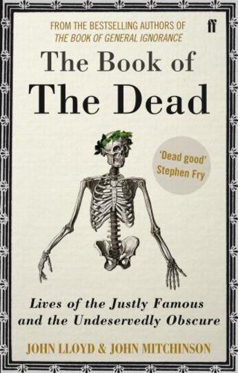 Couverture du livre « The Book of the Dead » de John Mitchinson et John Lloyd aux éditions Faber Et Faber