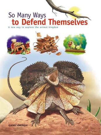 Couverture du livre « So Many Ways to Defend Themselves » de  aux éditions Quebec Amerique