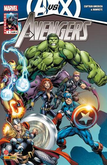Couverture du livre « Avengers n.2012/5 : Avengers VS X-Men » de Avengers aux éditions Panini Comics Mag