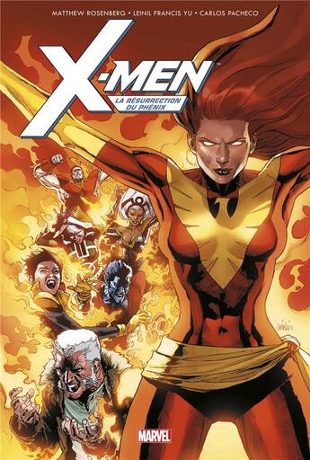 Couverture du livre « X-Men : la résurrection du phénix » de Carlos Pacheco et Leinil Francis Yu et Rosenberg Matthew aux éditions Panini