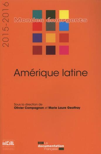 Couverture du livre « Amérique latine (2015-2016) » de  aux éditions Documentation Francaise