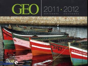 Couverture du livre « Mini agenda Geo 2011-2012 » de Dusouchet Gilles aux éditions Solar