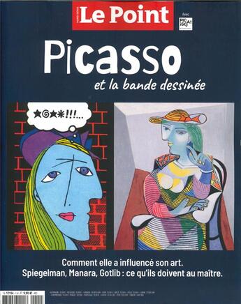 Couverture du livre « Le point hs picasso et la bande dessinee - fevrier 2020 » de  aux éditions Le Point