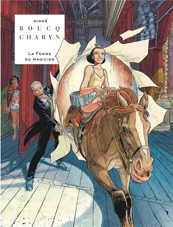 Couverture du livre « La femme du magicien » de Jerome Charyn et Francois Boucq aux éditions Lombard