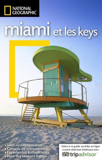Couverture du livre « Miami et les keys » de  aux éditions National Geographic