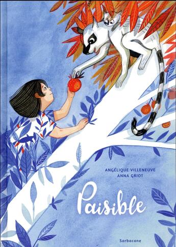 Couverture du livre « Paisible » de Angelique Villeneuve aux éditions Sarbacane