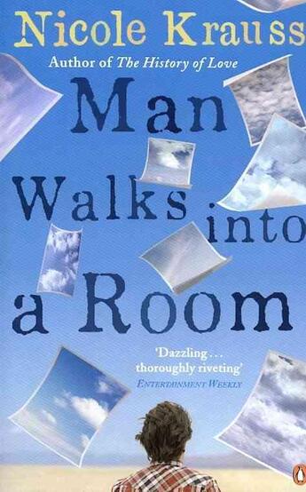 Couverture du livre « Man walks into a room » de Nicole Krauss aux éditions Penguin Books Uk