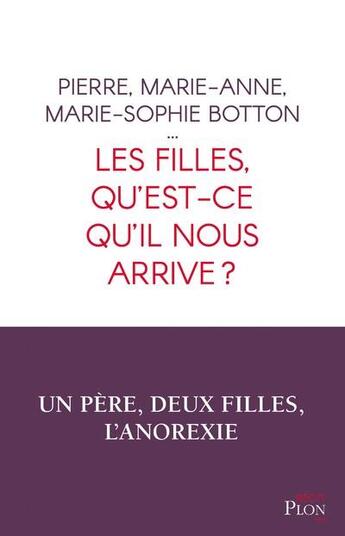 Couverture du livre « Les filles, qu'est-ce qu'il nous arrive ? » de Pierre Botton et Marie-Anne Botton et Marie-Sophie Botton aux éditions Plon