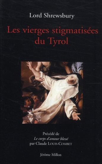 Couverture du livre « Les vierges stigmatisées du Tyrol » de Lord Shrewsbury aux éditions Millon