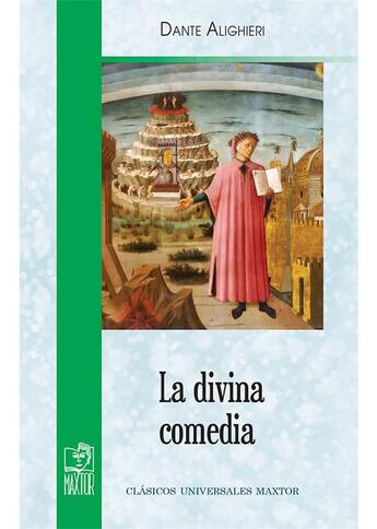 Couverture du livre « La divina comedia » de Dante Alighieri aux éditions Maxtor