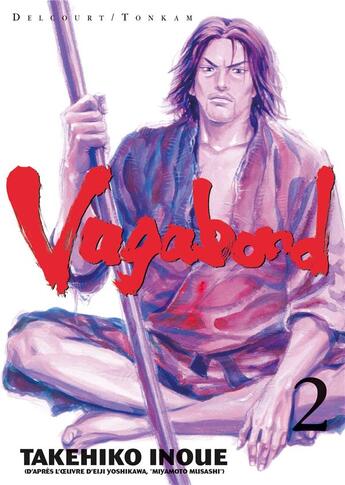 Couverture du livre « Vagabond Tome 2 » de Takehiko Inoue aux éditions Delcourt