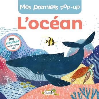 Couverture du livre « Mes premiers pop-up : l'océan » de Jean Claude aux éditions Grenouille