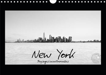 Couverture du livre « New york paysages incontournables calendrier mural 2019 din a4 horizontal - photographies pour decou » de Melanie Tosatti aux éditions Calvendo