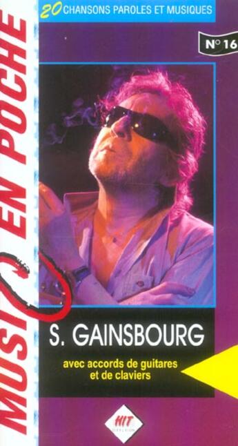 Couverture du livre « Gainsbourg » de Hit aux éditions Hit Diffusion