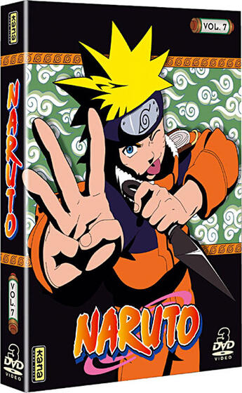 Couverture du livre « Naruto v7 - 3 dvd » de  aux éditions Citel Bd