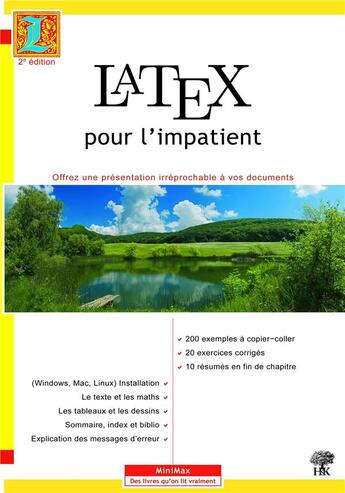 Couverture du livre « Latex pour l'impatient (2e édition) » de Chevalier aux éditions H & K