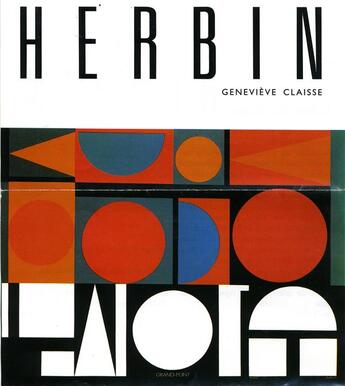 Couverture du livre « Herbin » de Genevieve Claisse aux éditions Hermann