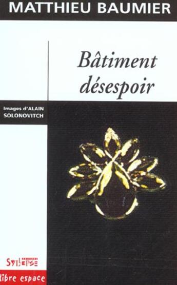 Couverture du livre « Batiment desespoir » de Baumier M aux éditions Syllepse