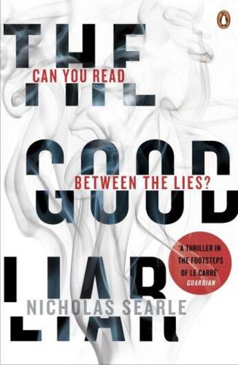 Couverture du livre « The good liar » de Nicholas Searle aux éditions Penguin