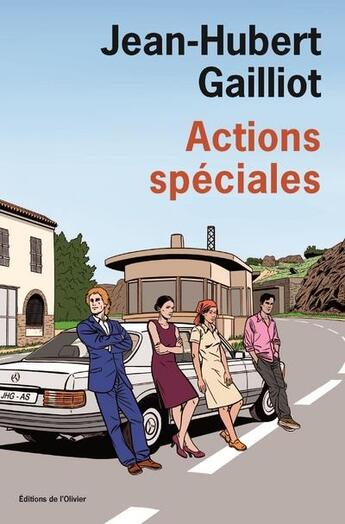 Couverture du livre « Actions spéciales » de Jean-Hubert Gailliot aux éditions Editions De L'olivier